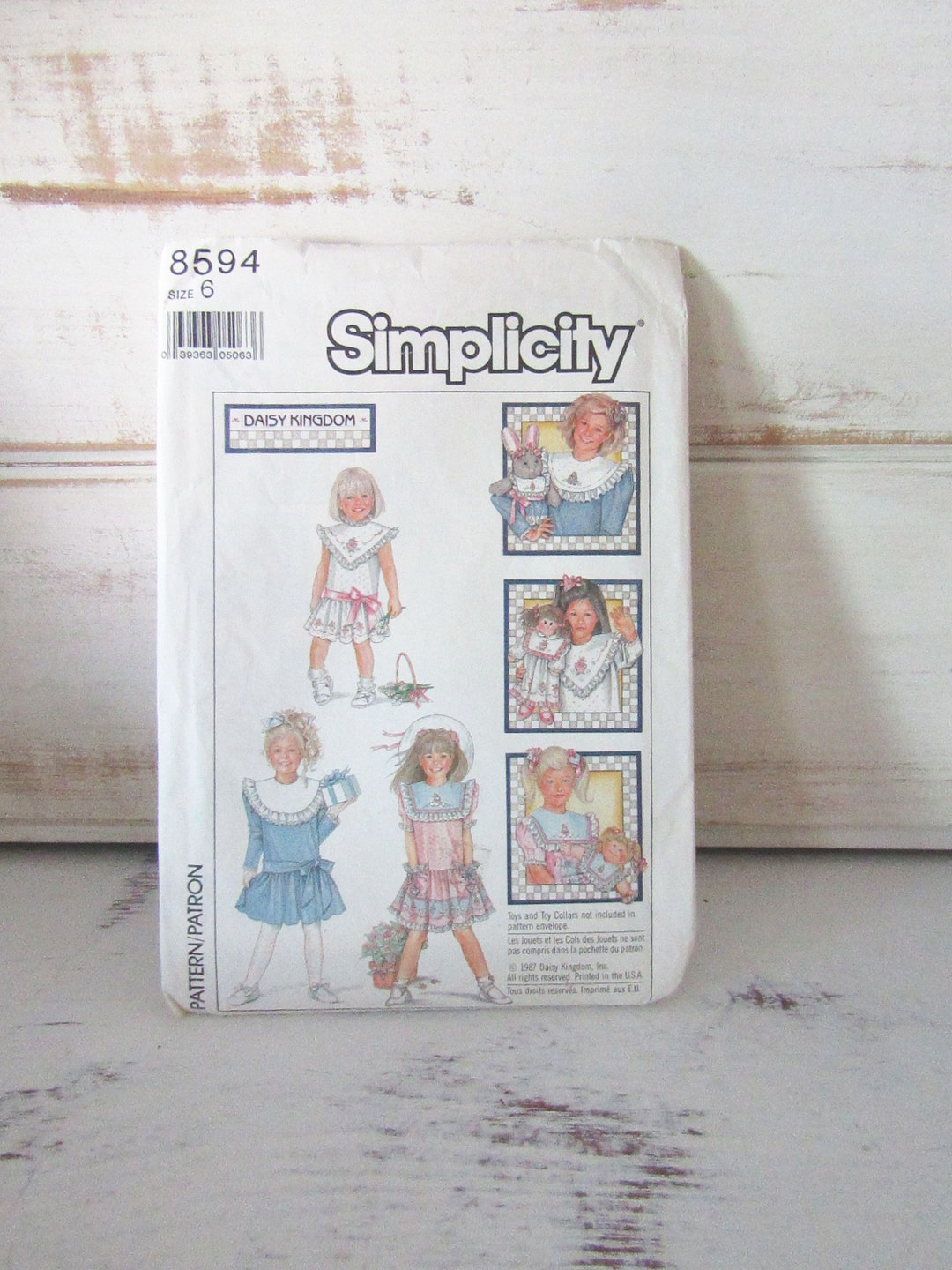 Simplicity Pattern 8594 Vintage Daisy Kingdom Dresses Uncut - Etsy