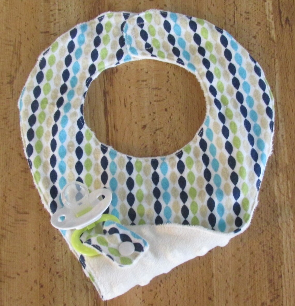 3 Large Binky Bibs Keep Baby's Pacifier off the Floor and Etsy