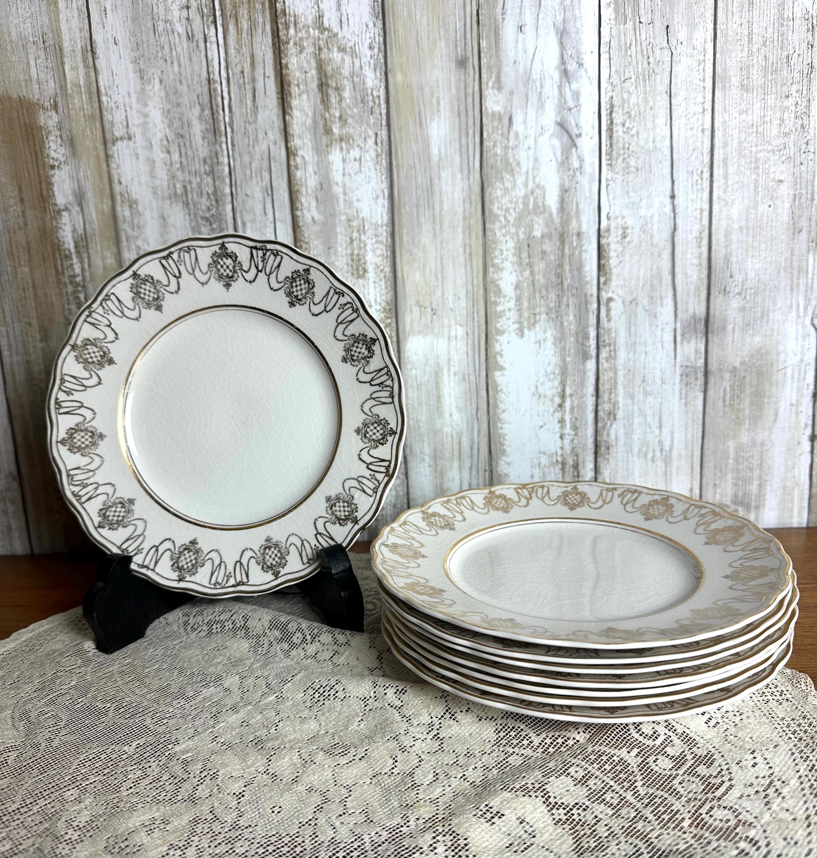 Antique China Gold Trim Set - Etsy
