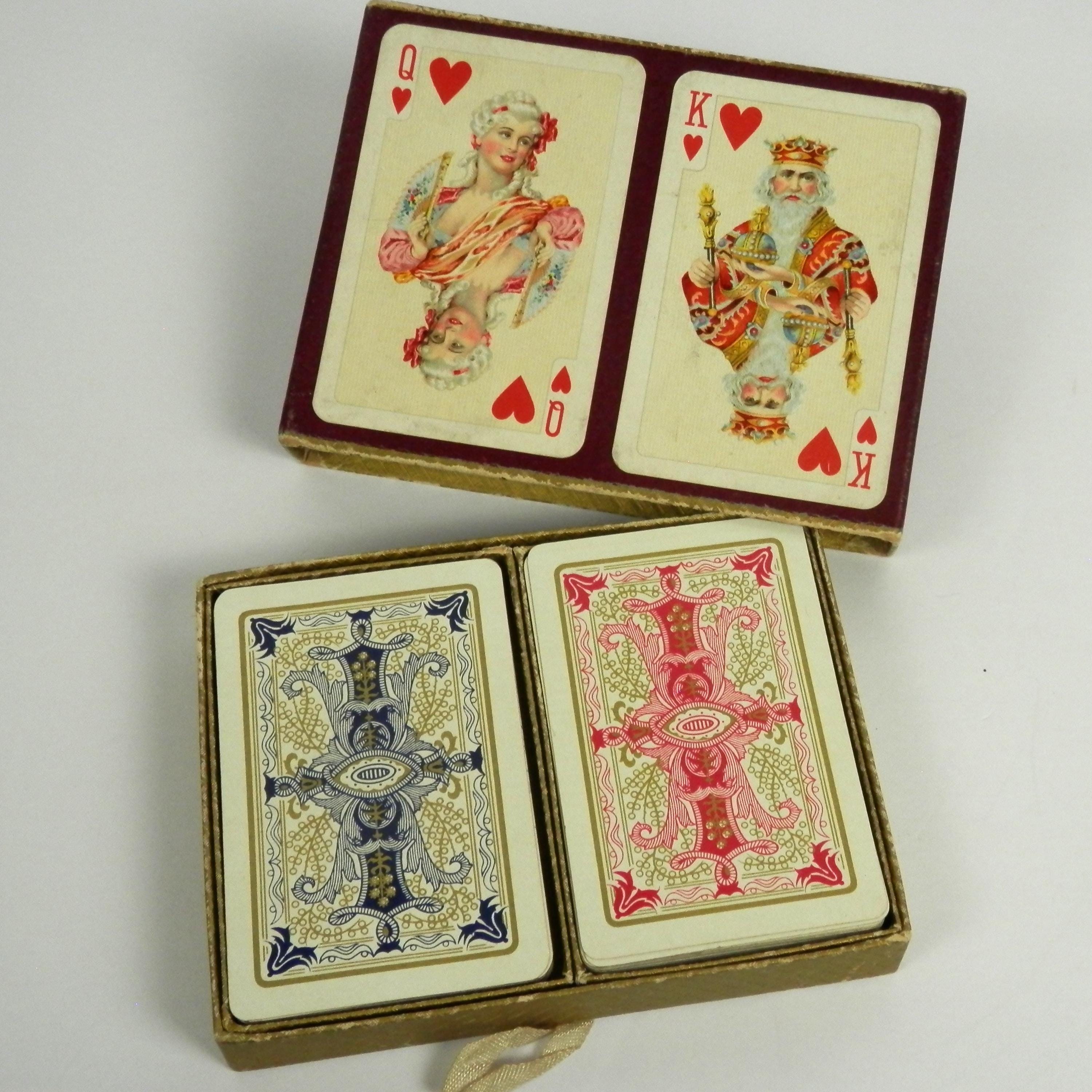 トランプ+UNO Piatnik Vintage Baroque Brueghel  Cards Vintage Piatnik Baroque Playing Cards: Two Deck Bridge Set in Box