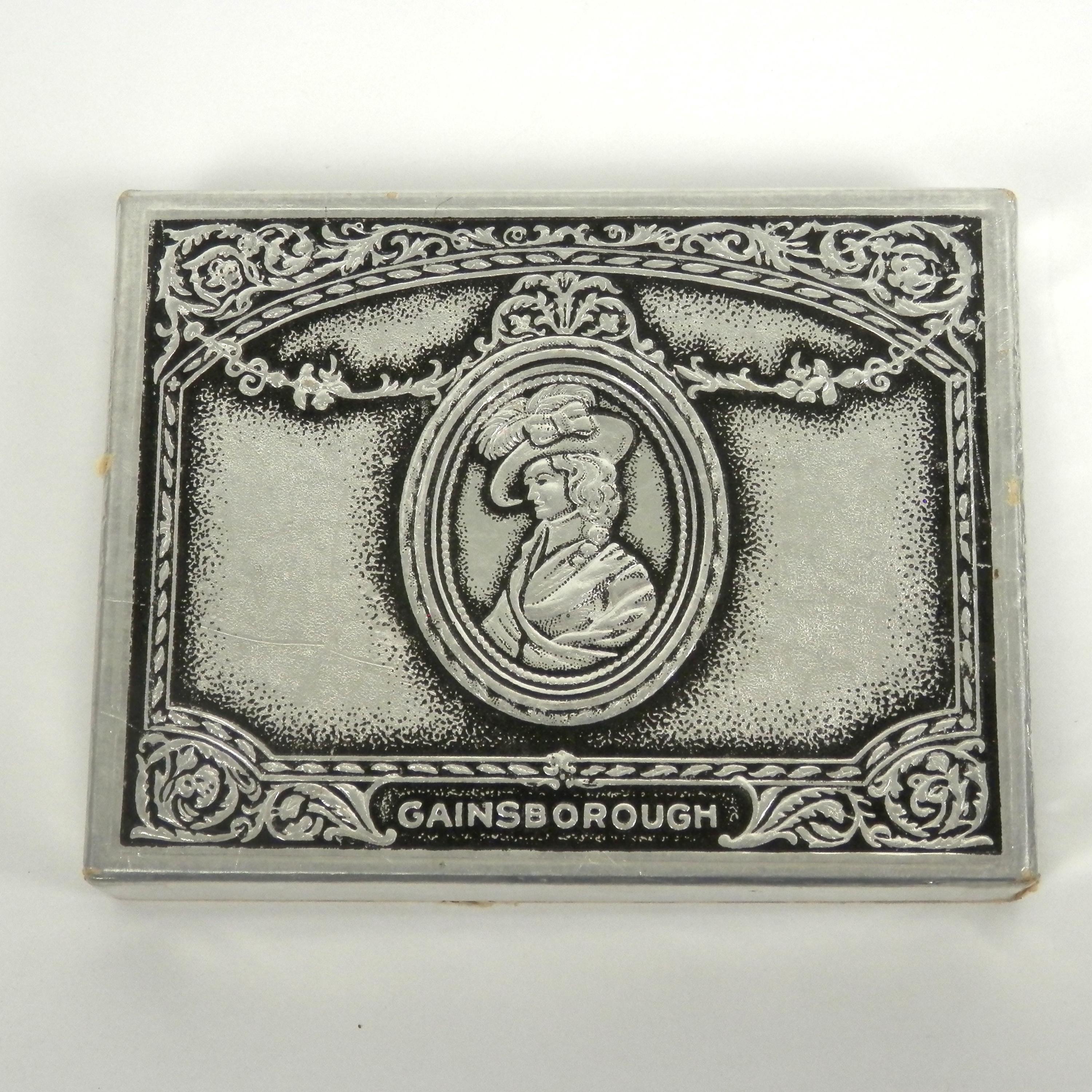 Vintage Gainsborough Playing Cards: Boy in Red & Girl in Blue