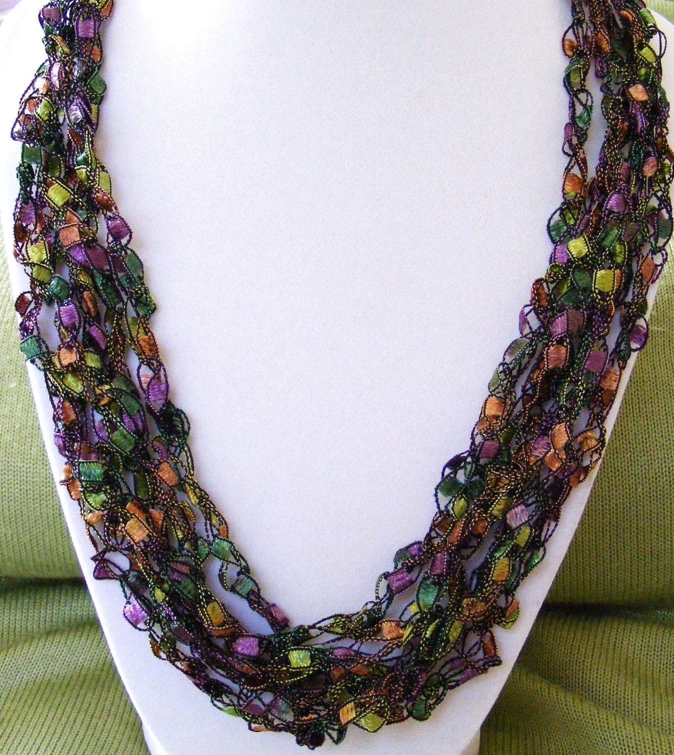 Amazon Ladder Yarn Necklace Etsy