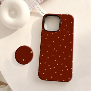 Shiny Burgundy iPhone Case - Etsy