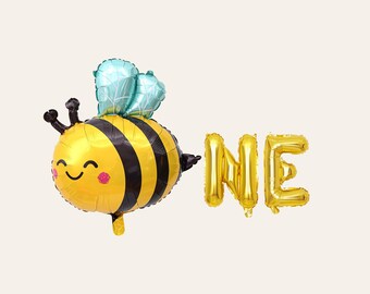 Bee 1st Birthday Balloon Decoration, Baby Shower Party Favor