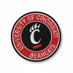 thumbnail image 2 of Cincinnati Reds Vintage Embroidered Iron-On Patch – 4" X 2.75" MLB Baseball 2 of 5