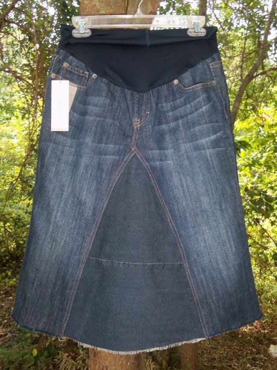Maternity Clothes Denim Skirt Maternity Skirt Maternity Jeans Etsy