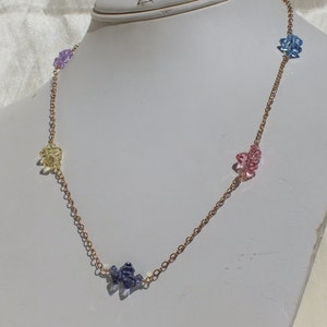 swarovski Rock Candy Necklace and earrings