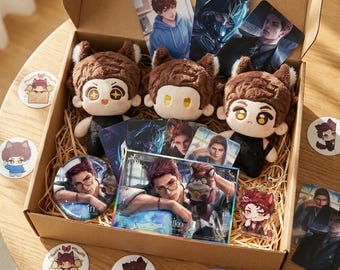 Pre-order丨Love and Deepspace Valko Collector's Box | badge,keychain,Character Doll Set
