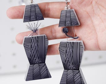 Project Hail Mary-fanartbundel: magnetische uittrekbare sleutelhangers Rocky & Grace