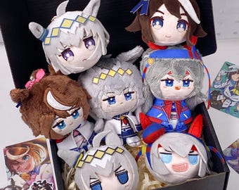 Umamusume Pretty Derby pluche set – Tokai Teio, Oguri Cap, Tamamo Cross handgemaakte anime speelgoed