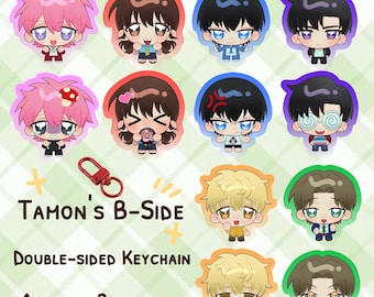 Tamon's B-Side Anime Sleutelhanger | Dubbelzijdige acryl hanger (5 cm)