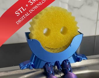 STL Scrub Daddy Halter - Digital Download