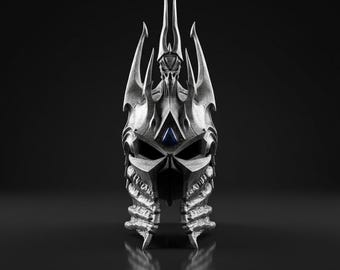 Lich King Wearable Helm STL - 3D Druck Datei (DIGITALER DOWNLOAD)