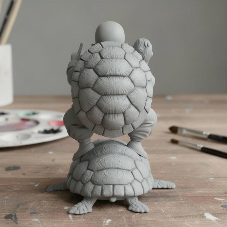 Master Roshi STL File – Dragon Ball Inspired Martial Arts Master 3D ...