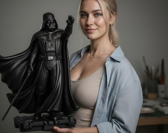 Dark Space Lord STL-Datei - Sci-Fi Gepanzerter Bösewicht 3D Druckbares Modell