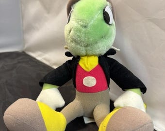 Vintage Disneyland Walt Disney World Jiminy Cricket Plush