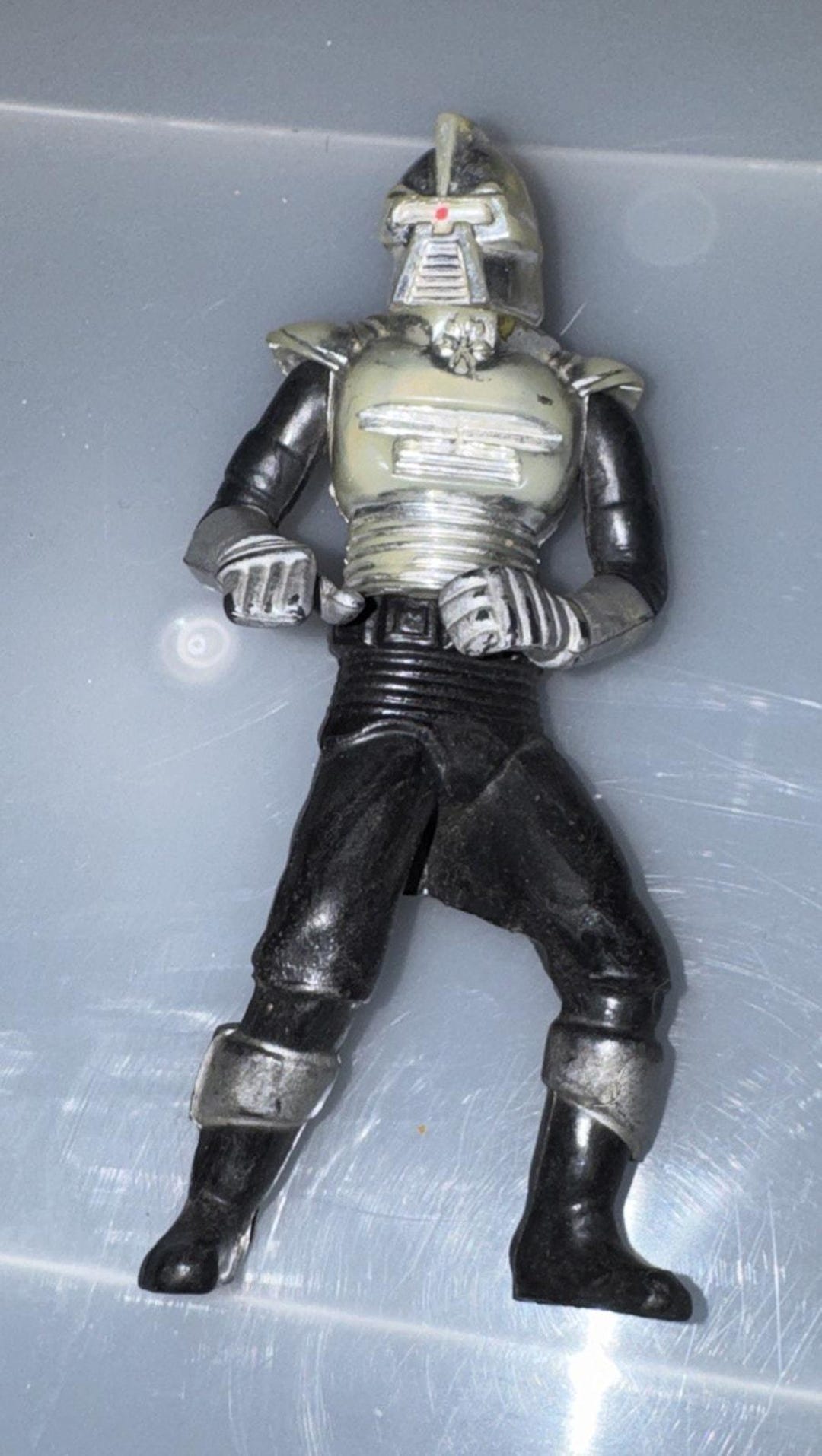 Battlestar Galactica Cylon Commander Action Figure Chrome Vintage 1978 ...