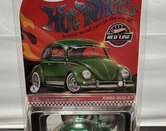 2024 Hot Wheels RLC Membership Exclusive Kawa-Bug-A 1949 VW Beetle W/Patch & Pin
