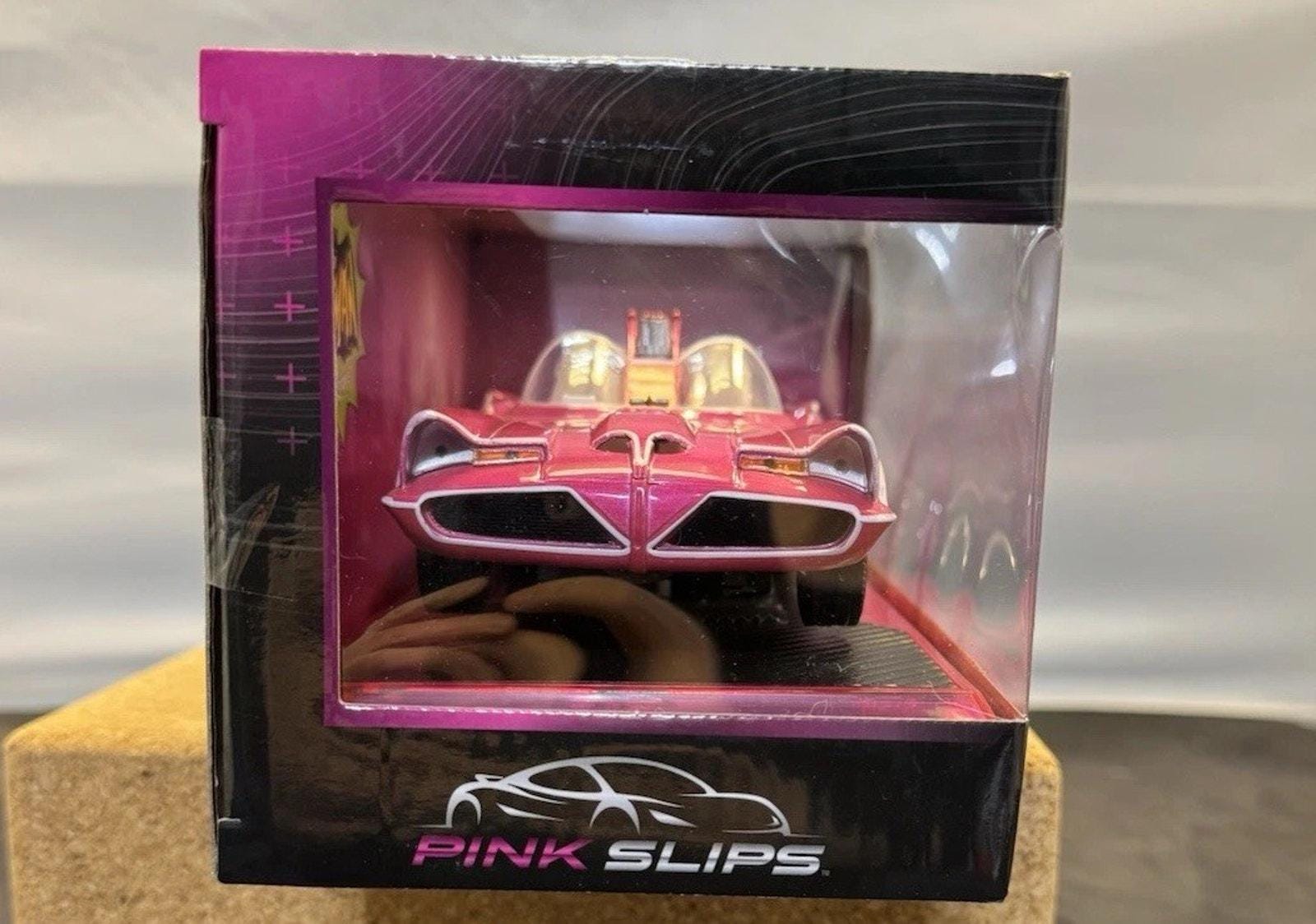 Jada Toys 2023 Chase Pink Slips Batman 1966 Batmobile Diecast 1:24 Car ...
