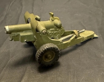 Britains Ltd Diecast Howitzer Cannon 1950s 1:32 Vintage England