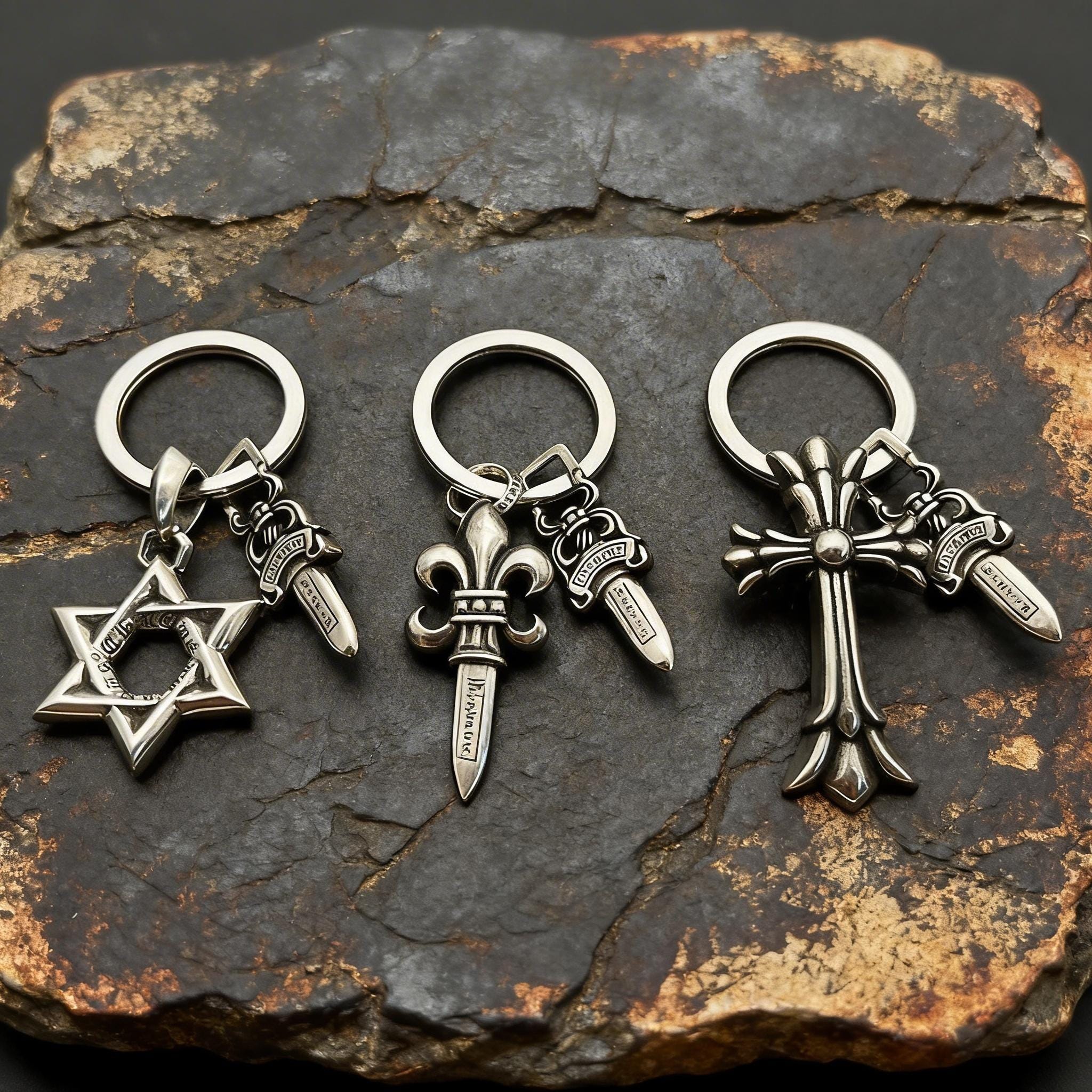 Chrome hearts keychain - Etsy 日本