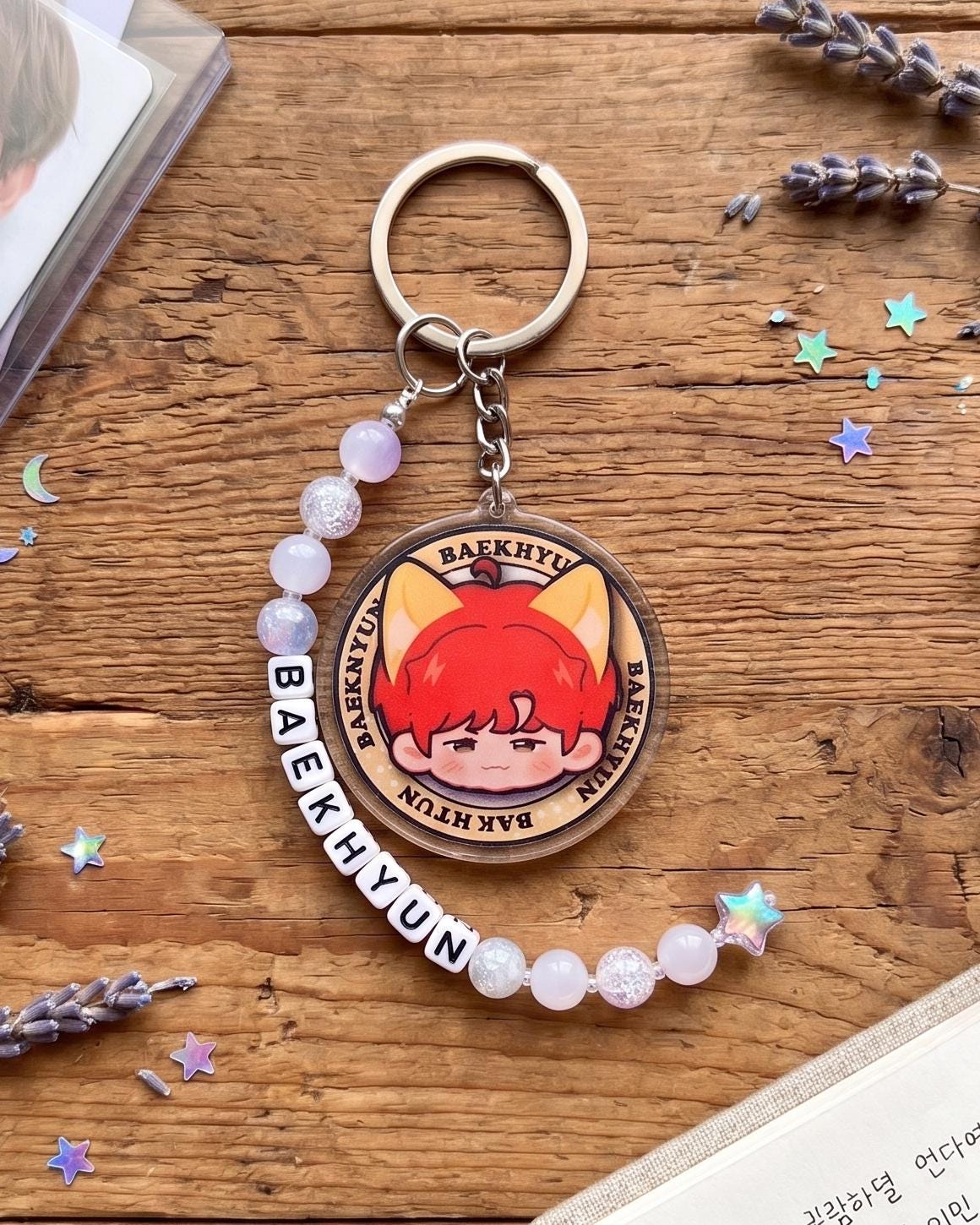 Baekhyun Keychains - Etsy