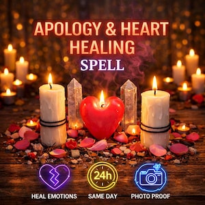 Apology & Heart Healing Spell – Forgiveness, Emotional Repair and Peace