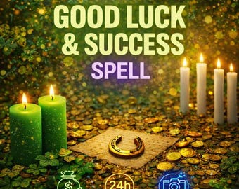 Success & Good Fortune Energy Ritual – Prosperity, Confidence and Positive Momentum