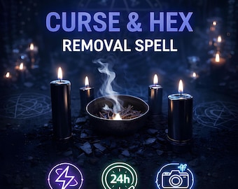 Curse and Negative Energy Removal Spell – Aura Cleansing, Protection and Clearing