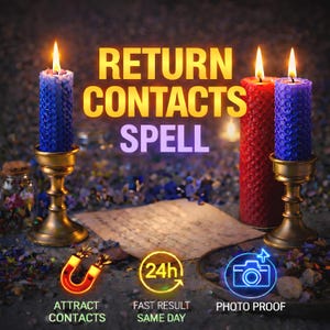 Retourcontact Love Spell – Communicatie deblokkeren en berichten ontvangen