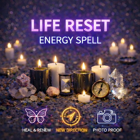 Life Reset Energy Spell – Release the Past & Start a New Chapter