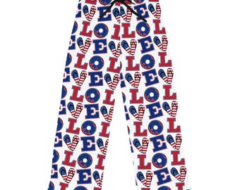 Oudrspo Pantalon De Pyjama Pour Homme Avec Motif Drapeau Américain