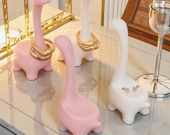 Dinosaur Jewelry Holder | Ring & Necklace Organizer
