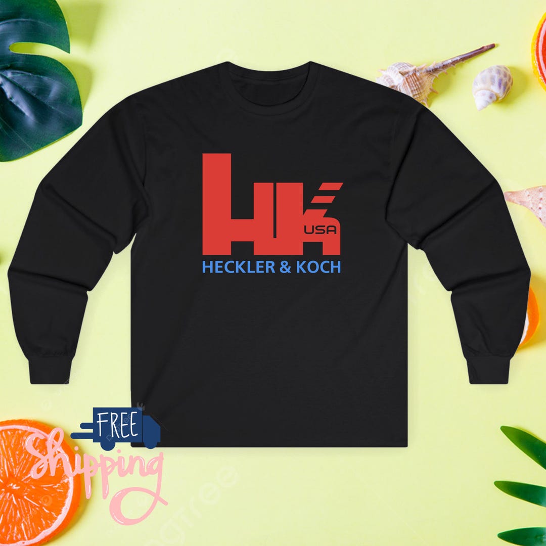 HK Heckler and Koch USA Logo New USA Men's T-shirt Tee Size S-5XL Long ...