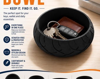 Vassoio personalizzabile per ruote di moto – Harley, BMW, Yamaha, Kawasaki, Ducati, KTM, Honda, Suzuki