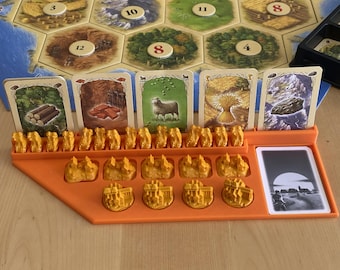 3D Printed Board Game Organizer – Card and Piece Holder – Board Game Accessory – Organizer Insert – Tabletop Organizer
