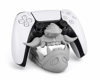 Oni Mask Gaming Controller Stand – Gamer Desk Organizer – Gaming Setup Decoration – Gift for Gamers – Controller Stand