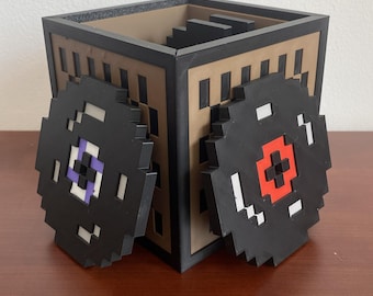 Sottobicchieri musicali in stile Pixel Disco – Set di sottobicchieri per videogiochi retrò – Decorazioni geek – Sottobicchieri – Regalo per gamer – Decorazioni Pixel