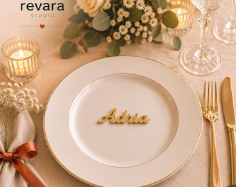 Segnaposto per matrimonio, Cartellini personalizzati con i nomi degli invitati, Segnaposto minimalisti, Decorazioni per il ricevimento di nozze, Targhette personalizzate con i nomi degli ospiti
