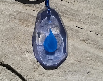 Pokemon Waterstone Necklace - Facet Finish