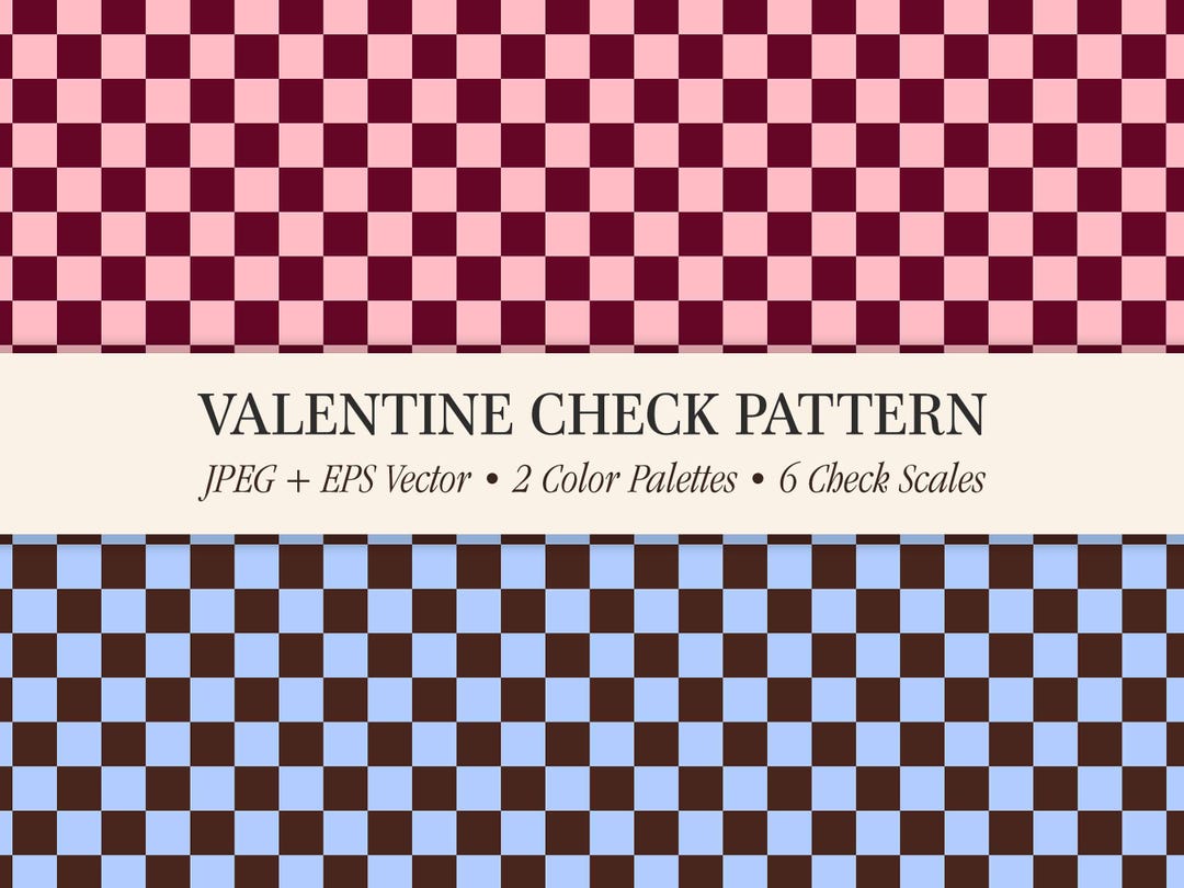 Check Pattern Uk Seamless Check Pattern | Modern Check | Claret - Pink, Chocolate Brown ...