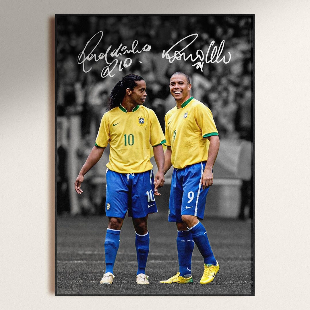 美品 ロナウジーニョ 『Ronaldinho』 ポスター 12枚セット il_1080xN.8089407703_a369.jpg