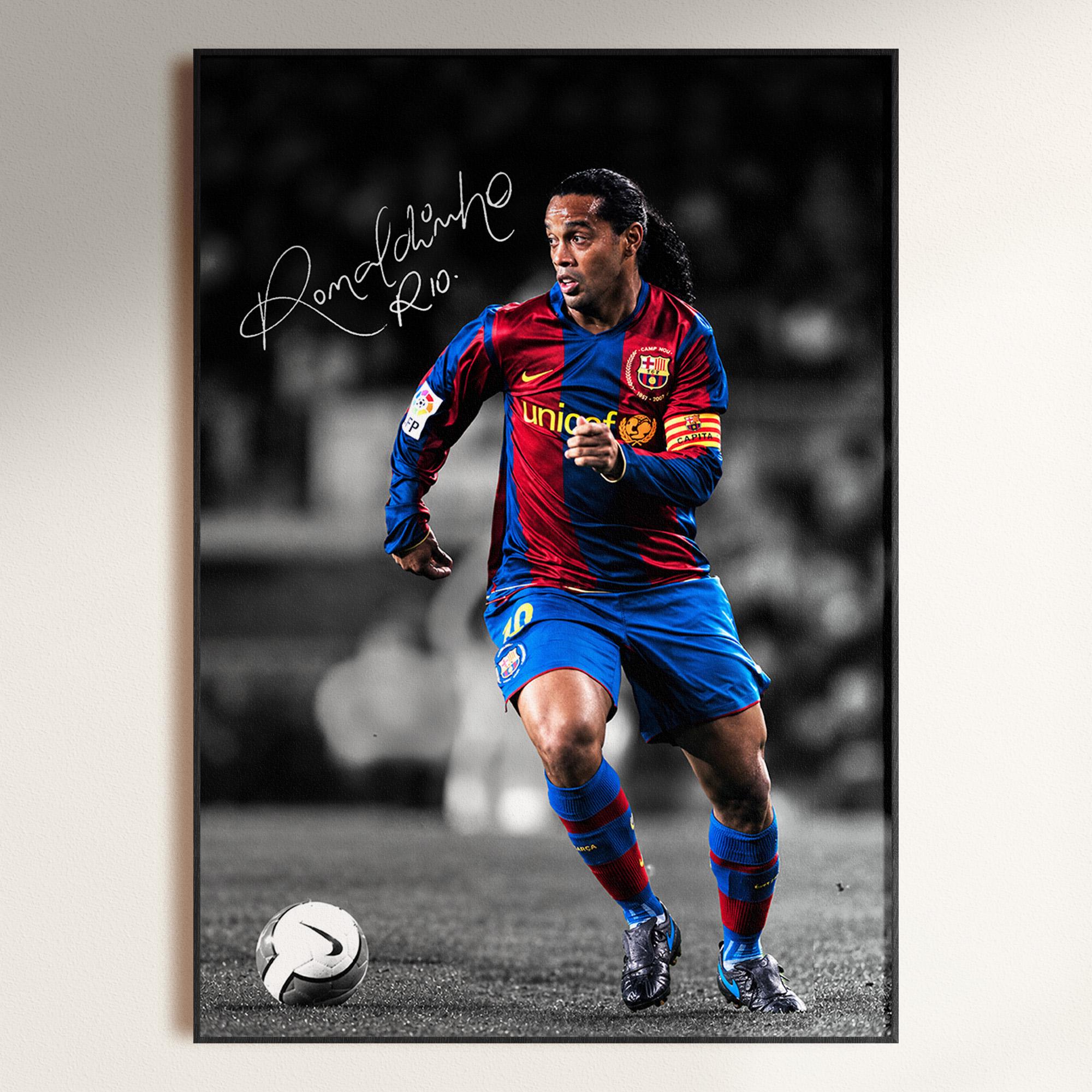 Ronaldinho Poster - Etsy