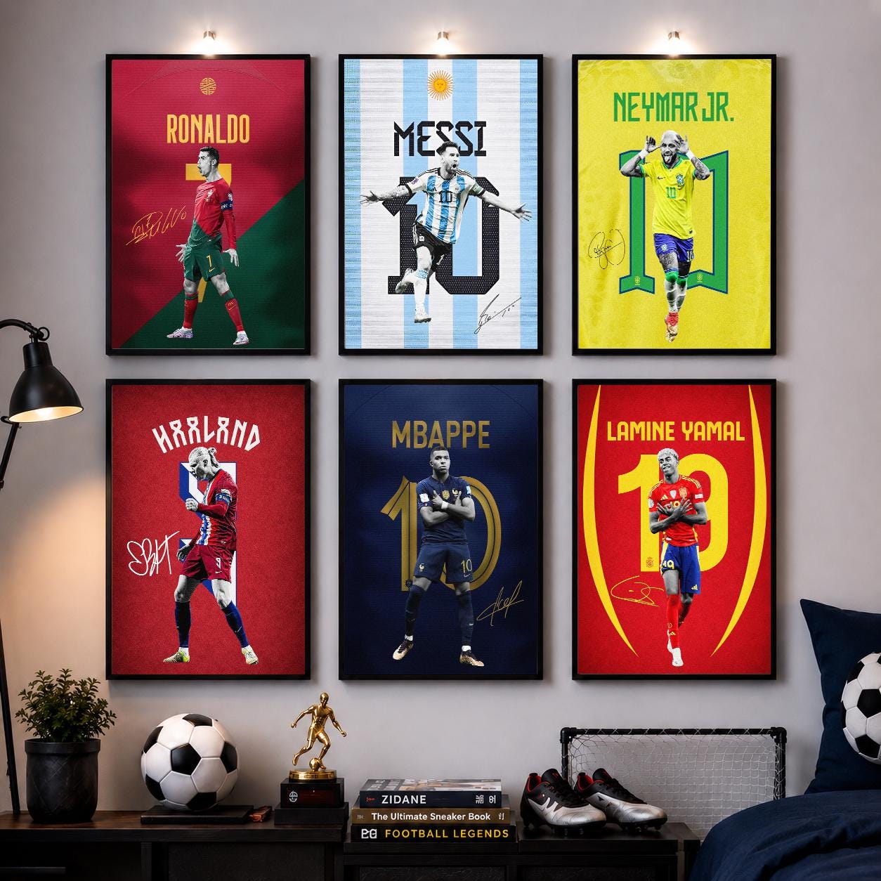 Messi watercolor art - Etsy 日本