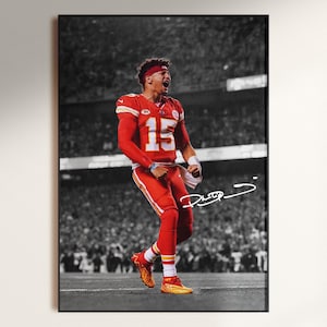 Mahomes Poster - Etsy