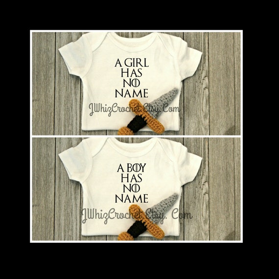 a girl has no name onesie