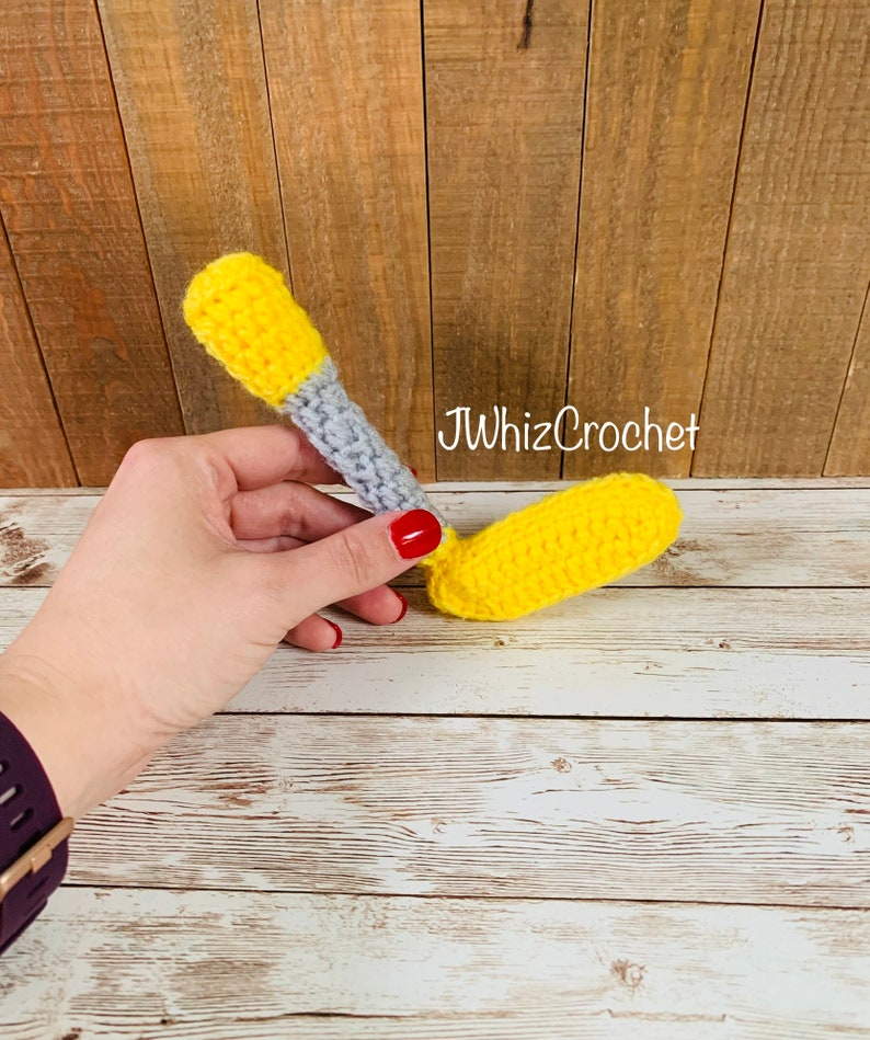 Crochet Golf Club Rattle Mini Golf Rattle Putt Putt Club Etsy