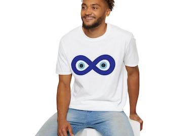 Nazar Infinity Eyes T-Shirt | Evil Eye Infinity Symbol Tee