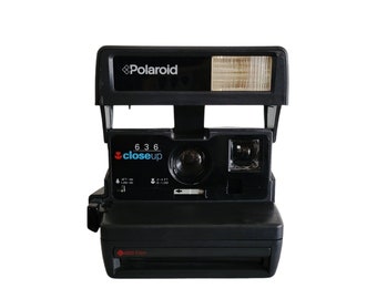 Vintage Polaroid Camera 1980s Polaroid 636 Close Up Land Camera - Instant Film Camera - Polaroid 600 Series - WORKS