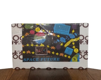 Vintage Board Game Space Future - Be a Space Explorer 2 to 8 Players - New Old Stock and Sealed - Ages 10 to Adult